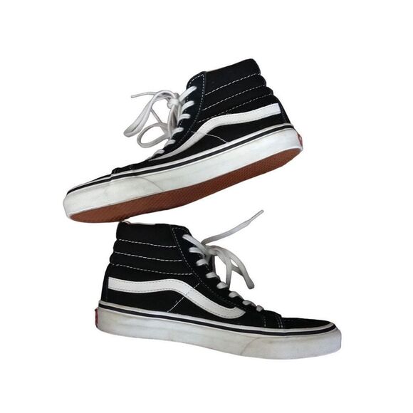 VANS M/4.5 W/6 Classic Sk8-Hi® Lace Up High-Top Sneakers Shoes - Picture 4 of 9